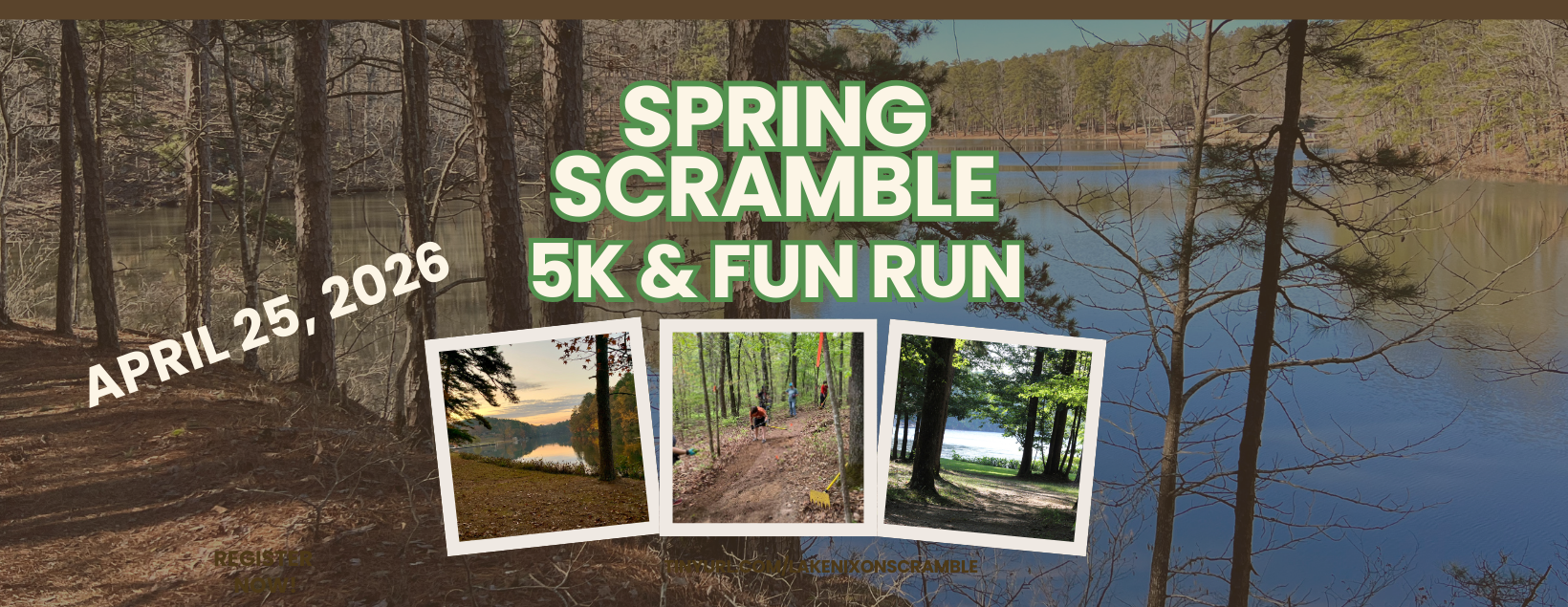 2026 Lake Nixon Spring Scramble--5K Trail Run and Family Fun Run